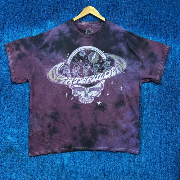 Grateful Dead Space Your Face Oversized Jam Band Tie Dye S/M - Picture 1 of 4
